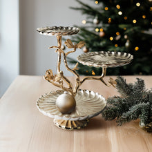 Load image into Gallery viewer, pastry stand, dessert stand, 3 tier, tea time