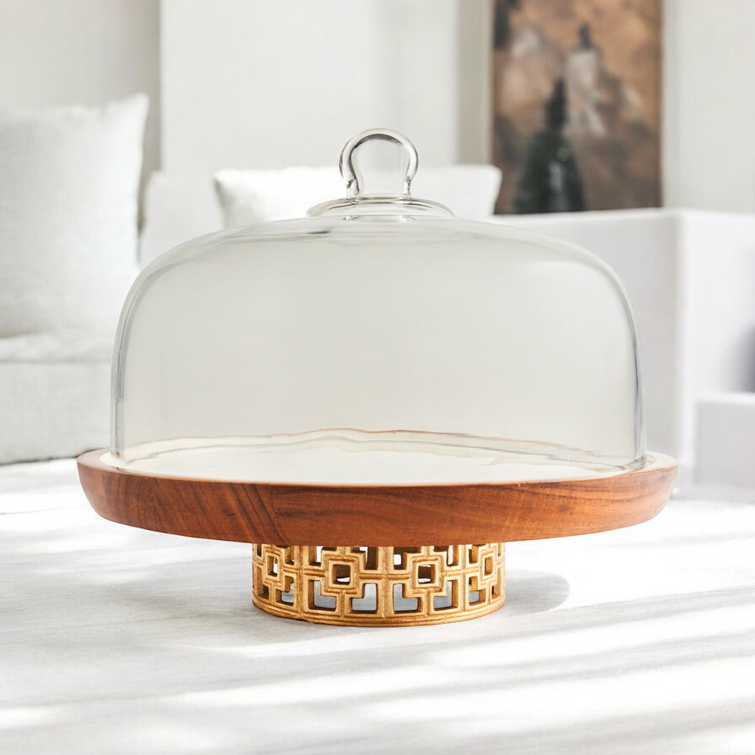 Bellezza Cake Stand by Meraki Lily, perfect for showcasing cakes, pastries, and festive gatherings