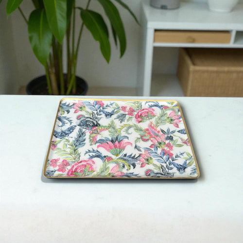 Koha Tray with vibrant batik design, celebrating Peranakan heritage and style.