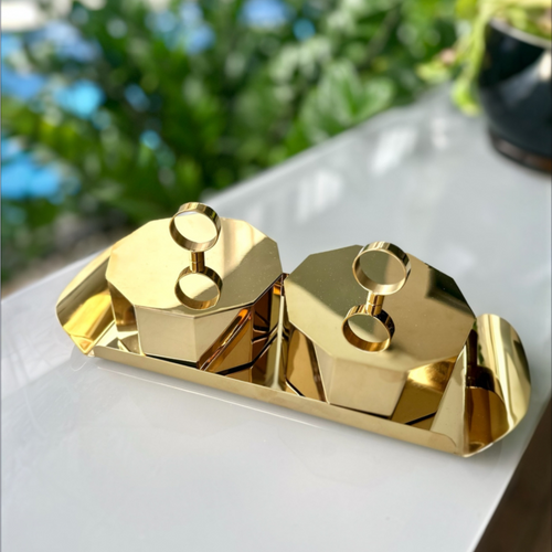 Niya Set, ideal for serving snacks, condiments, or desserts with style and elegance.