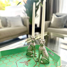Load image into Gallery viewer, Wildforest Candle Stand Set by Meraki Lily, featuring fierce and fabulous design, ideal for adding wild energy to your decor

