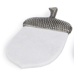 white marble silver handle cheeseboard, modern and elegant