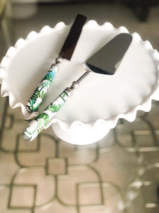 RAINFOREST CAKE SERVER SET
