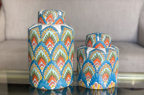 Colorful Decorative Jar