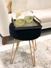 Load image into Gallery viewer, Art Deco Square Tray styled as table decor accent – Meraki Lily Singapore
