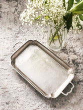 Load image into Gallery viewer, VINTAGE SILVER TRAY
