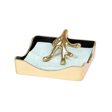 Load image into Gallery viewer, LYDIA GOLD NAPKIN HOLDER

