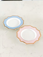 Load image into Gallery viewer, PEONY BLUE DESSERT PLATE

