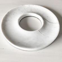 Load image into Gallery viewer, DIONI WHITE  MARBLE PLATTER
