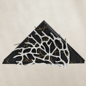 silver branch napkin holder